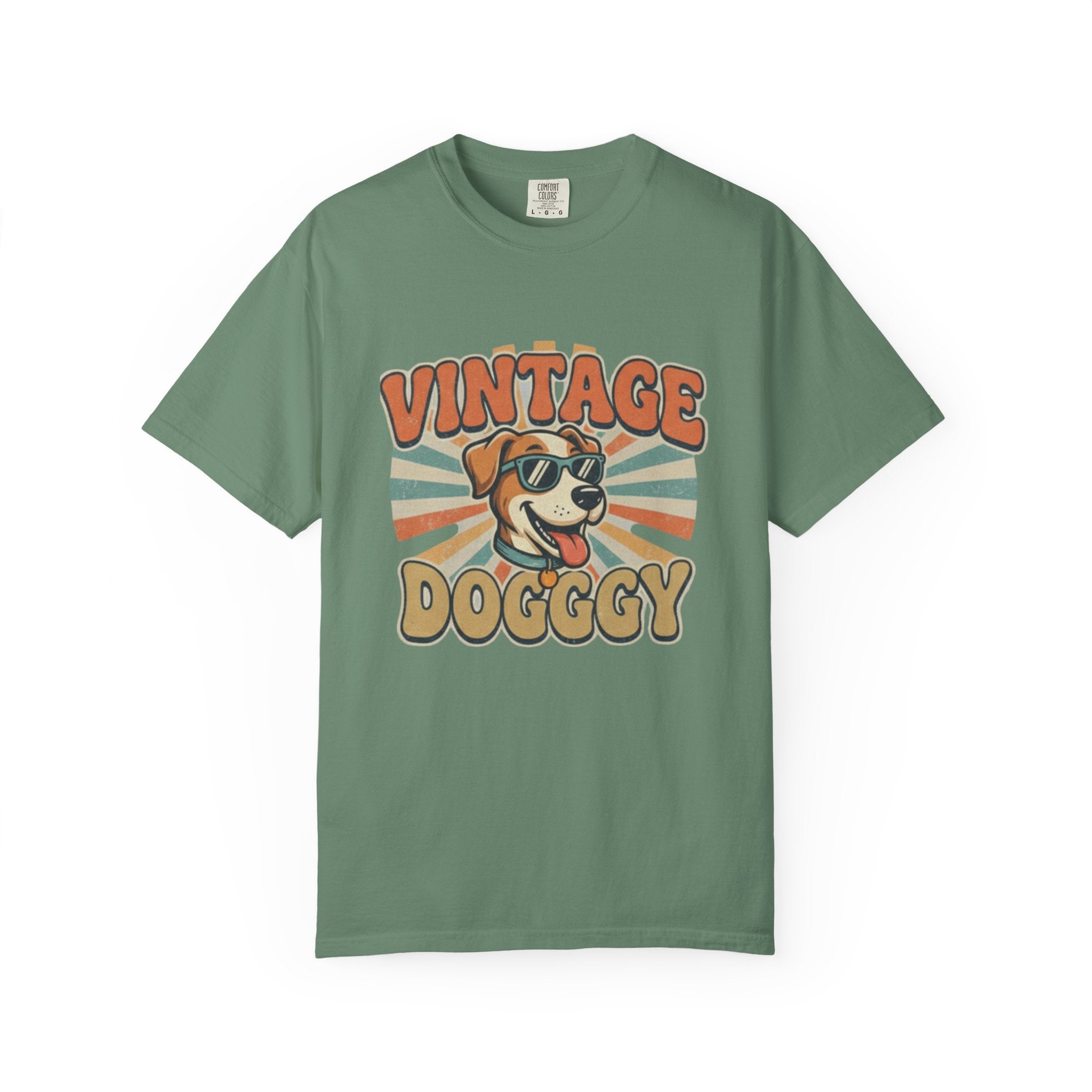 Vintage Doggy T-Shirt — Retro Dog Graphic Tee