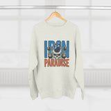 Iron Paradise Sweatshirt – Skull & Dumbbells Gym Crewneck