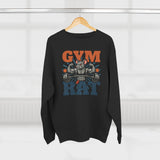 Gym Rat Sweatshirt — Muscle Rat Weightlifting Crewneck