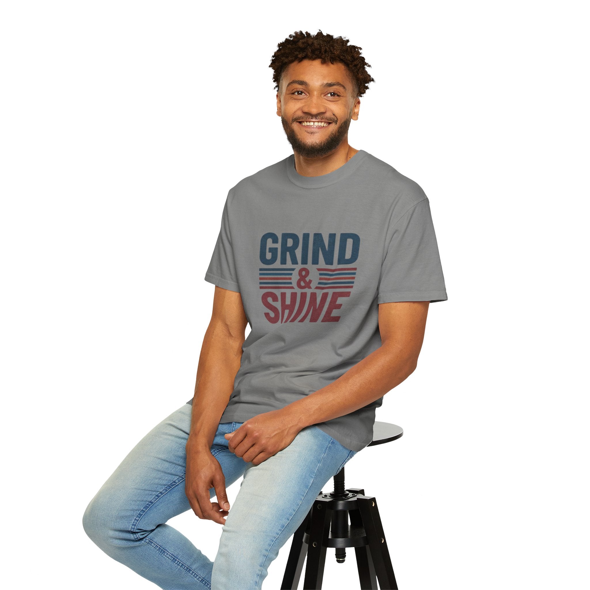 Grind & Shine Vintage-Style T-Shirt