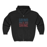 Grind & Shine Zip Hoodie