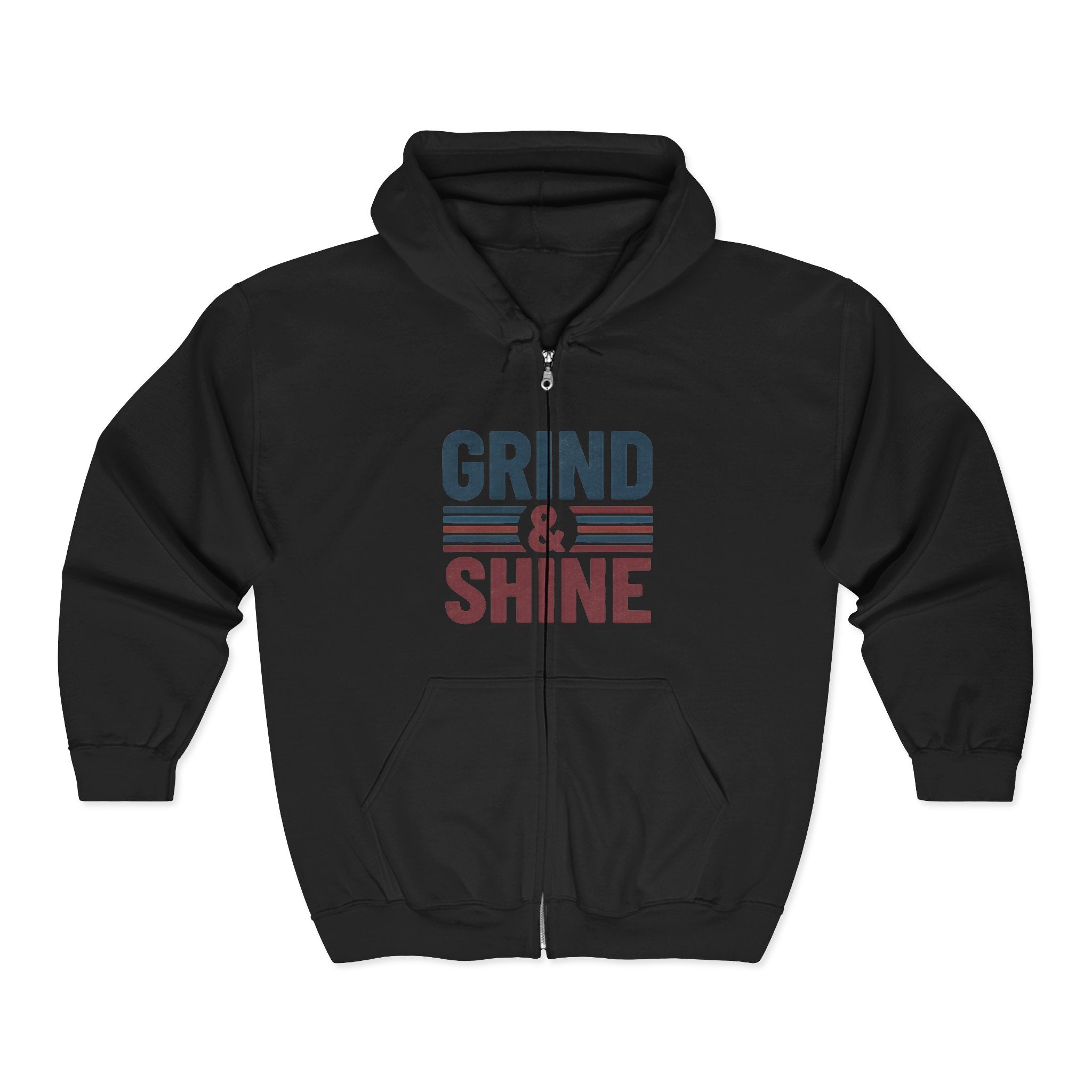Grind & Shine Zip Hoodie