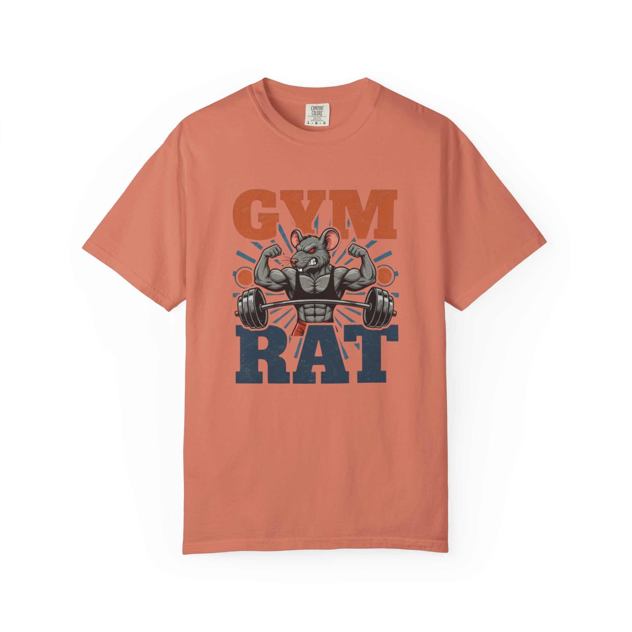 Gym Rat T-Shirt — Funny Muscle Rat Workout Tee