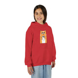 Youth Hoodie — Cute Shiba Inu