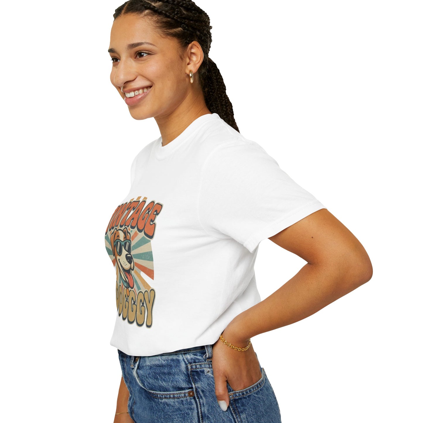 Vintage Doggy T-Shirt — Retro Dog Graphic Tee