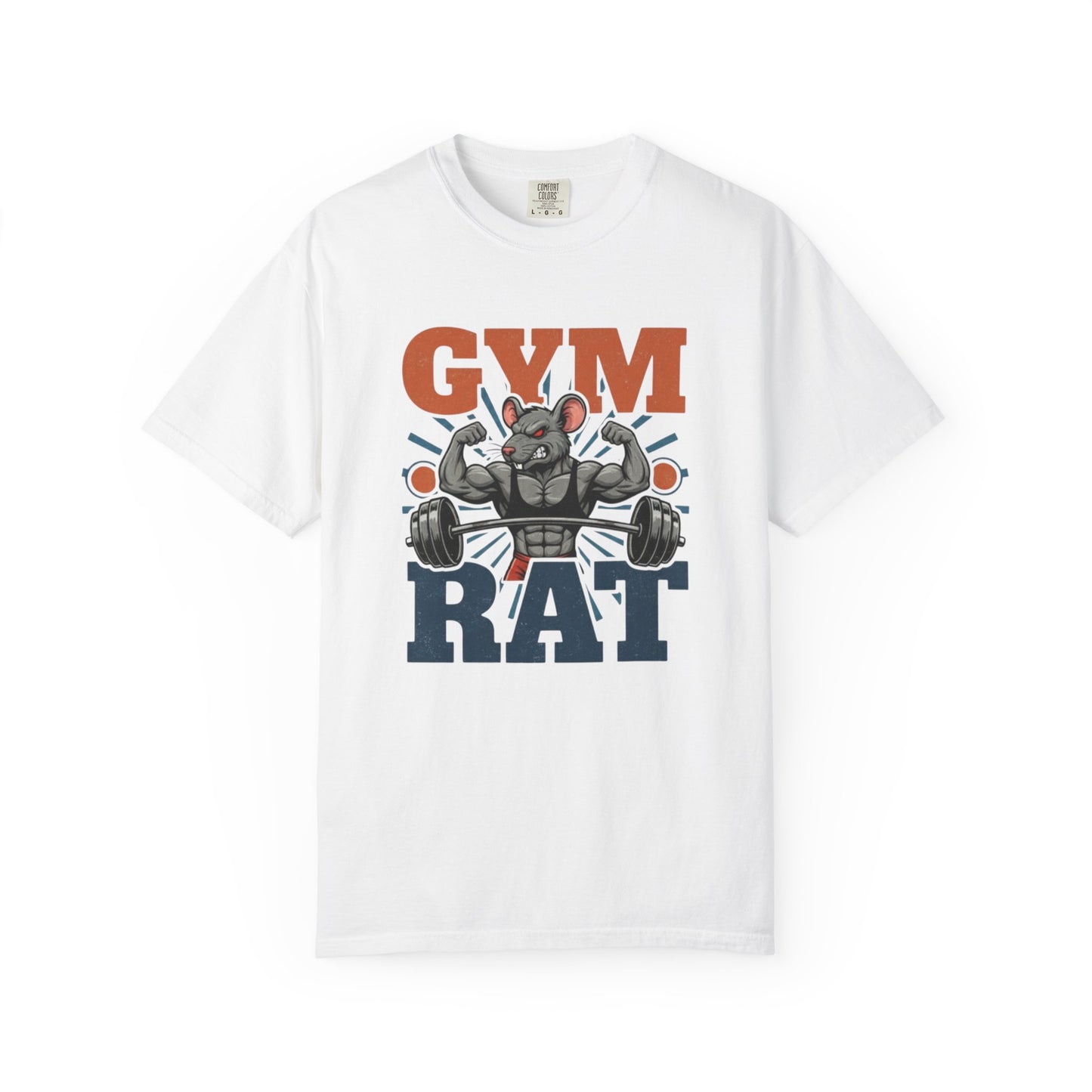 Gym Rat T-Shirt — Funny Muscle Rat Workout Tee