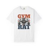 Gym Rat T-Shirt — Funny Muscle Rat Workout Tee
