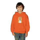 Youth Hoodie — Cute Shiba Inu