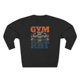 Gym Rat Sweatshirt — Muscle Rat Weightlifting Crewneck