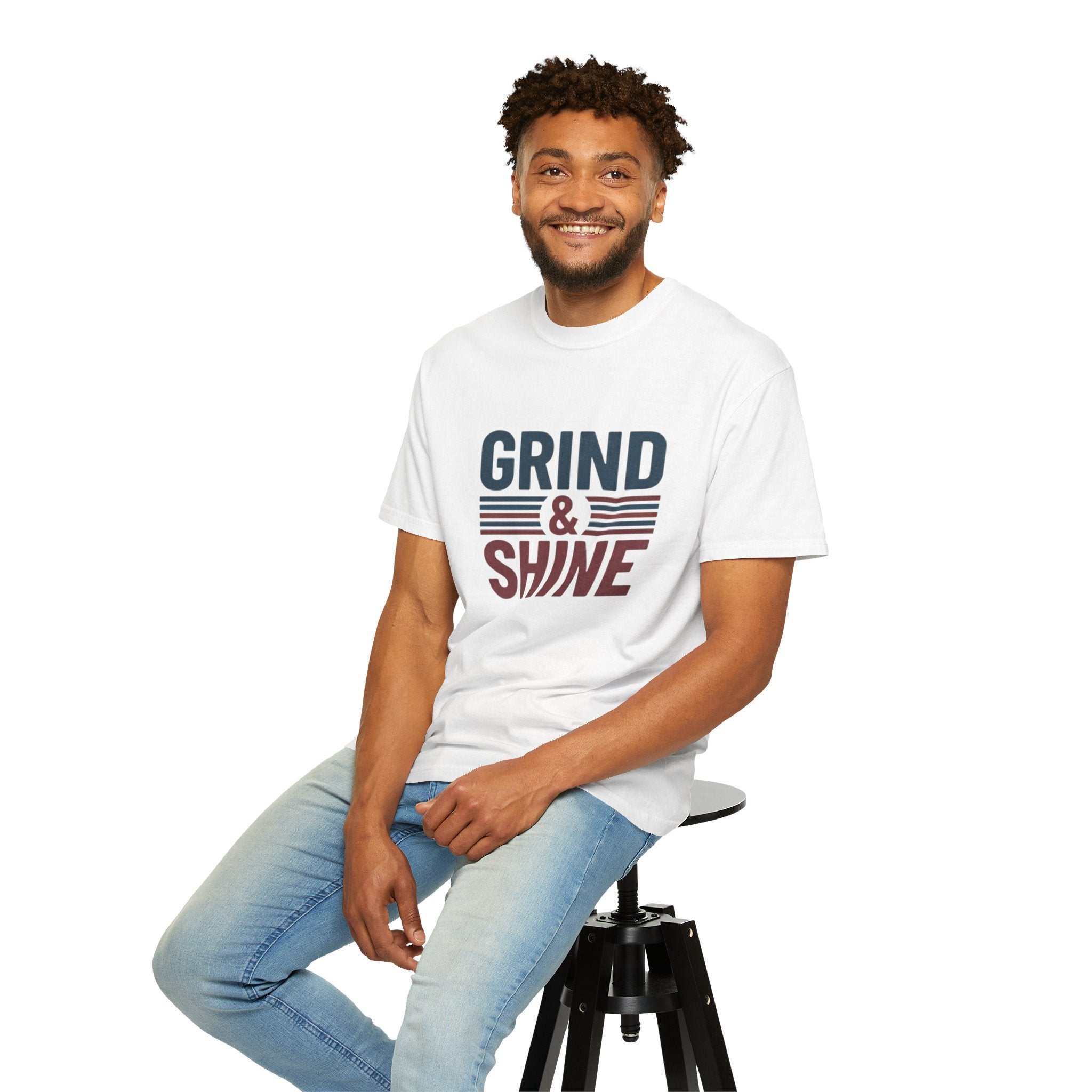 Grind & Shine Vintage-Style T-Shirt