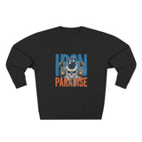 Iron Paradise Sweatshirt – Skull & Dumbbells Gym Crewneck