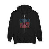 Grind & Shine Zip Hoodie