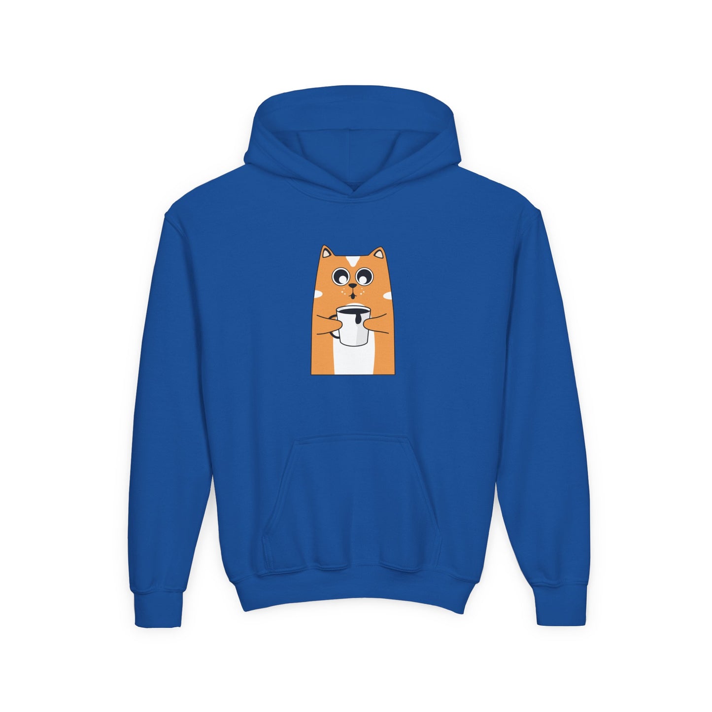 Youth Hoodie — Cute Shiba Inu