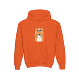 Youth Hoodie — Cute Shiba Inu