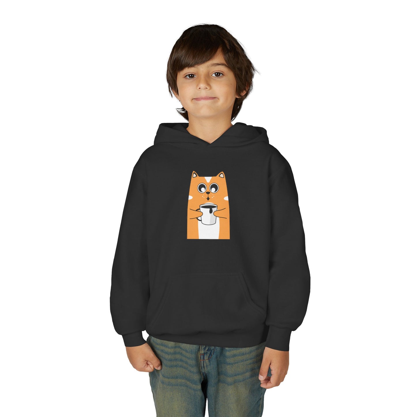 Youth Hoodie — Cute Shiba Inu