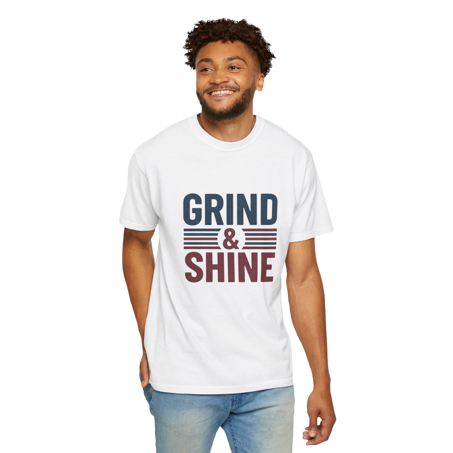 Grind & Shine Vintage-Style T-Shirt