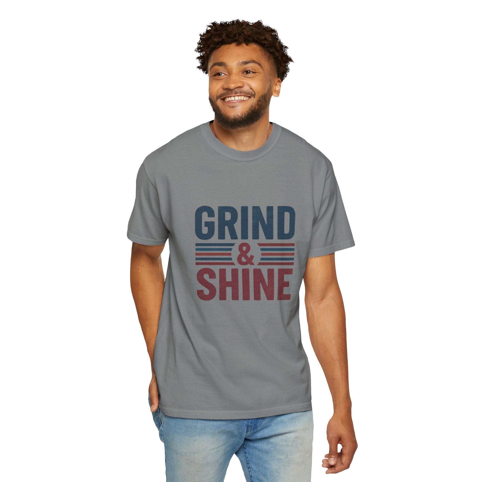 Grind & Shine Vintage-Style T-Shirt