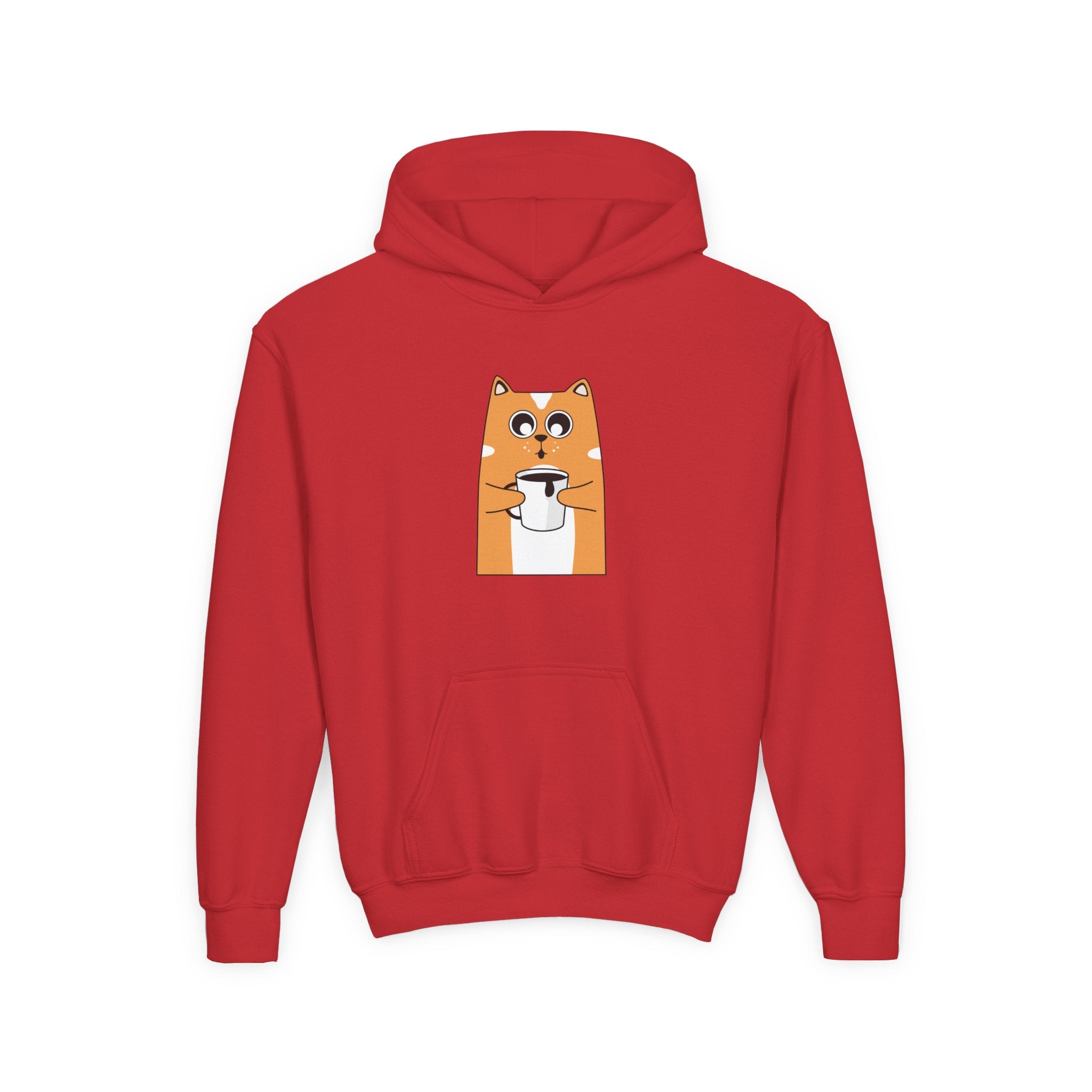 Youth Hoodie — Cute Shiba Inu
