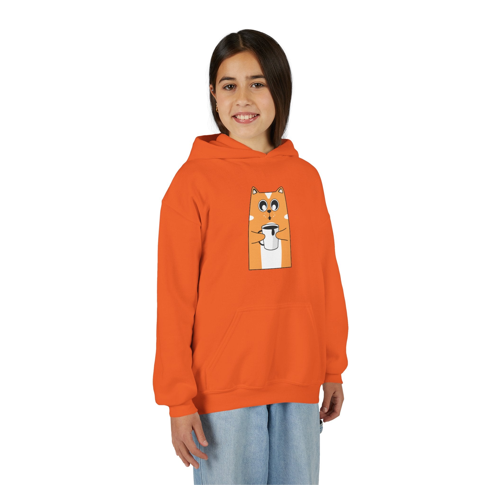 Youth Hoodie — Cute Shiba Inu