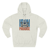 Hoodie — "Iron Paradise" Skull & Kettlebell Gym Hoodie
