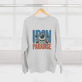Iron Paradise Sweatshirt – Skull & Dumbbells Gym Crewneck