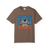 Iron Paradise Gym T-Shirt — Skull Kettlebell Weightlifting Tee