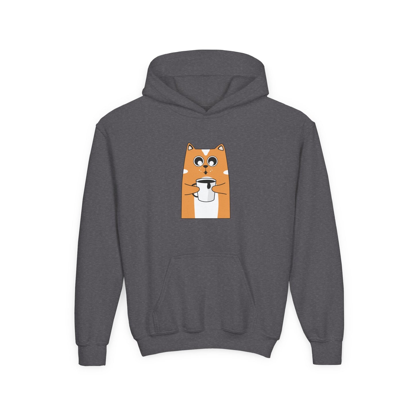 Youth Hoodie — Cute Shiba Inu