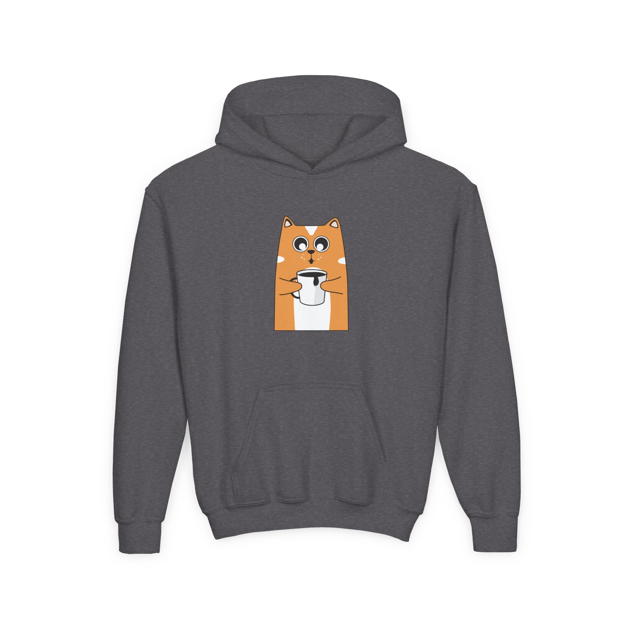 Youth Hoodie — Cute Shiba Inu