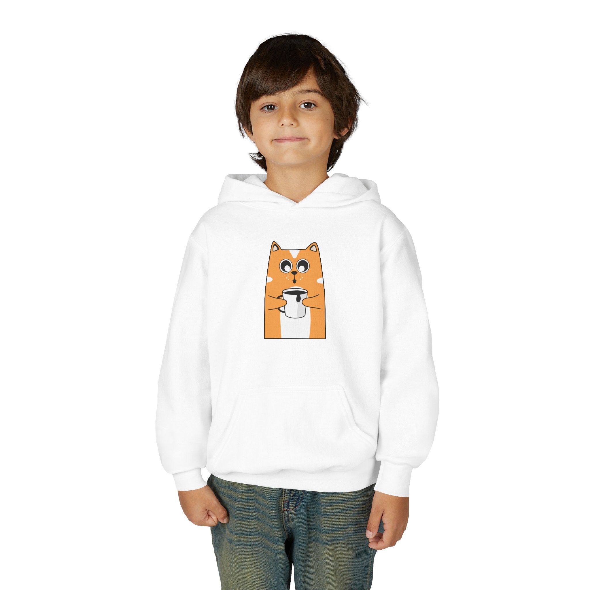 Youth Hoodie — Cute Shiba Inu