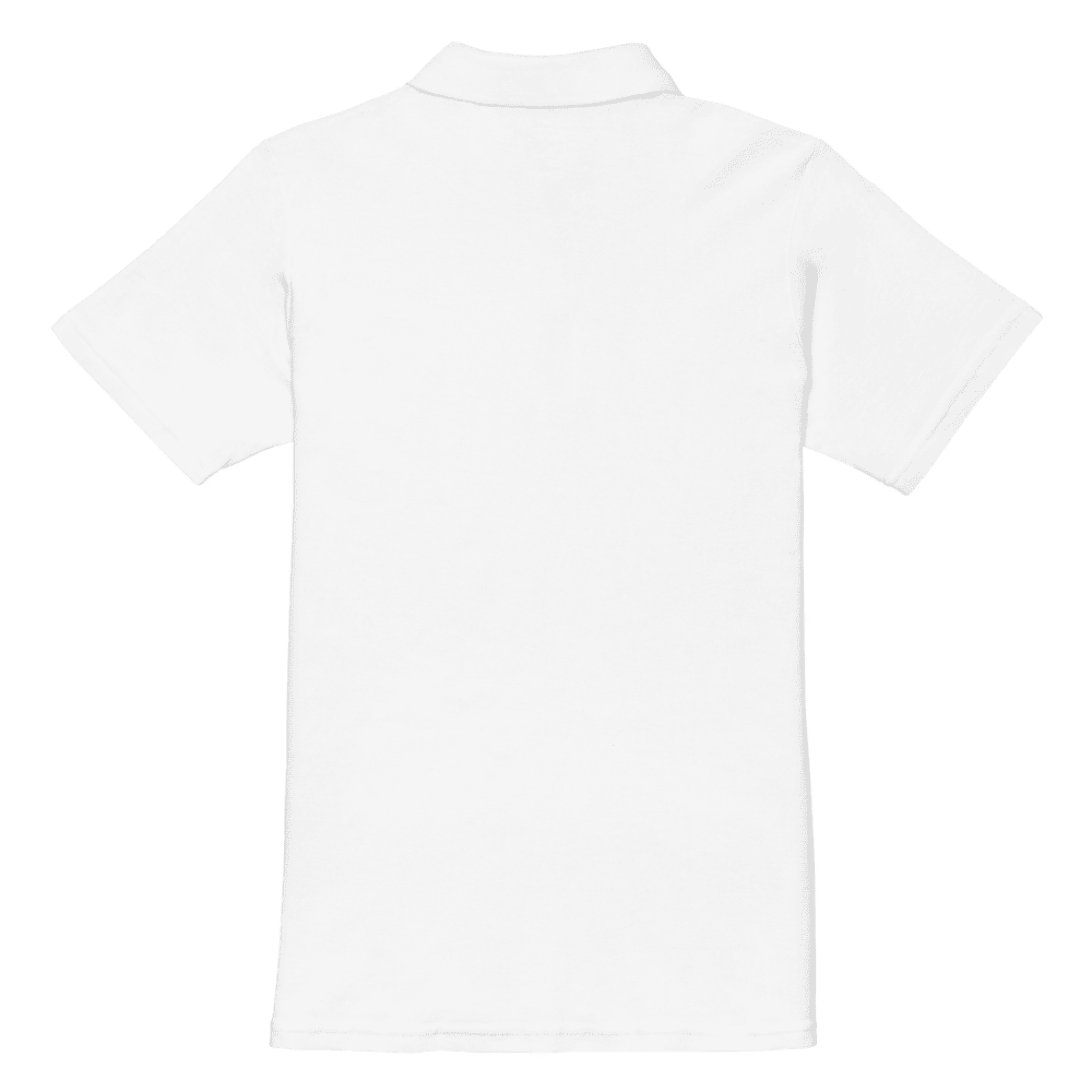 Women's Pique Polo White Shirt Printful