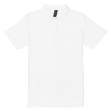 Women's Pique Polo White Shirt Printful