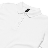 Women's Pique Polo White Shirt Printful