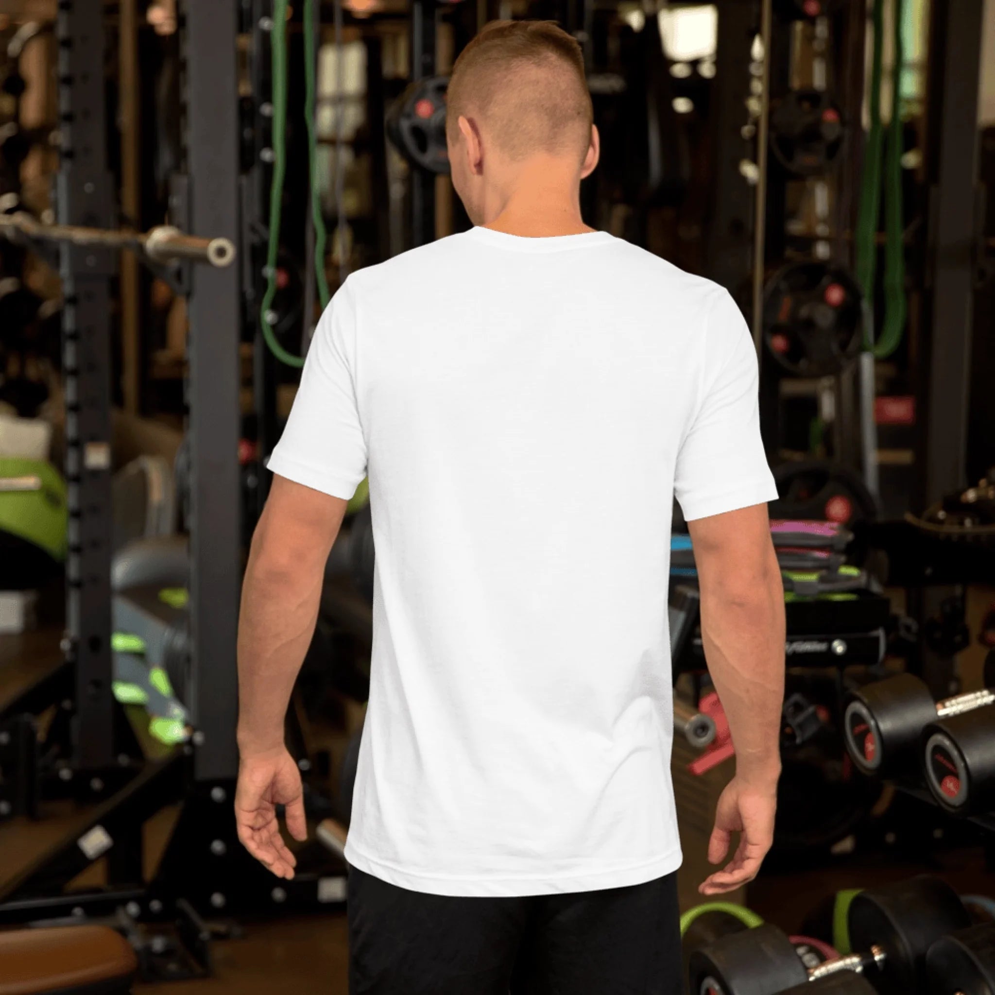 Men's Staple T-Shirt Front Back 12 x 16 in Printful