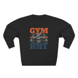 Gym Rat Sweatshirt – Funny Weightlifting Crewneck for Fitness Enthusiasts