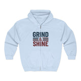 Grind & Shine Zip Hoodie
