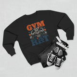 Gym Rat Sweatshirt — Muscle Rat Weightlifting Crewneck