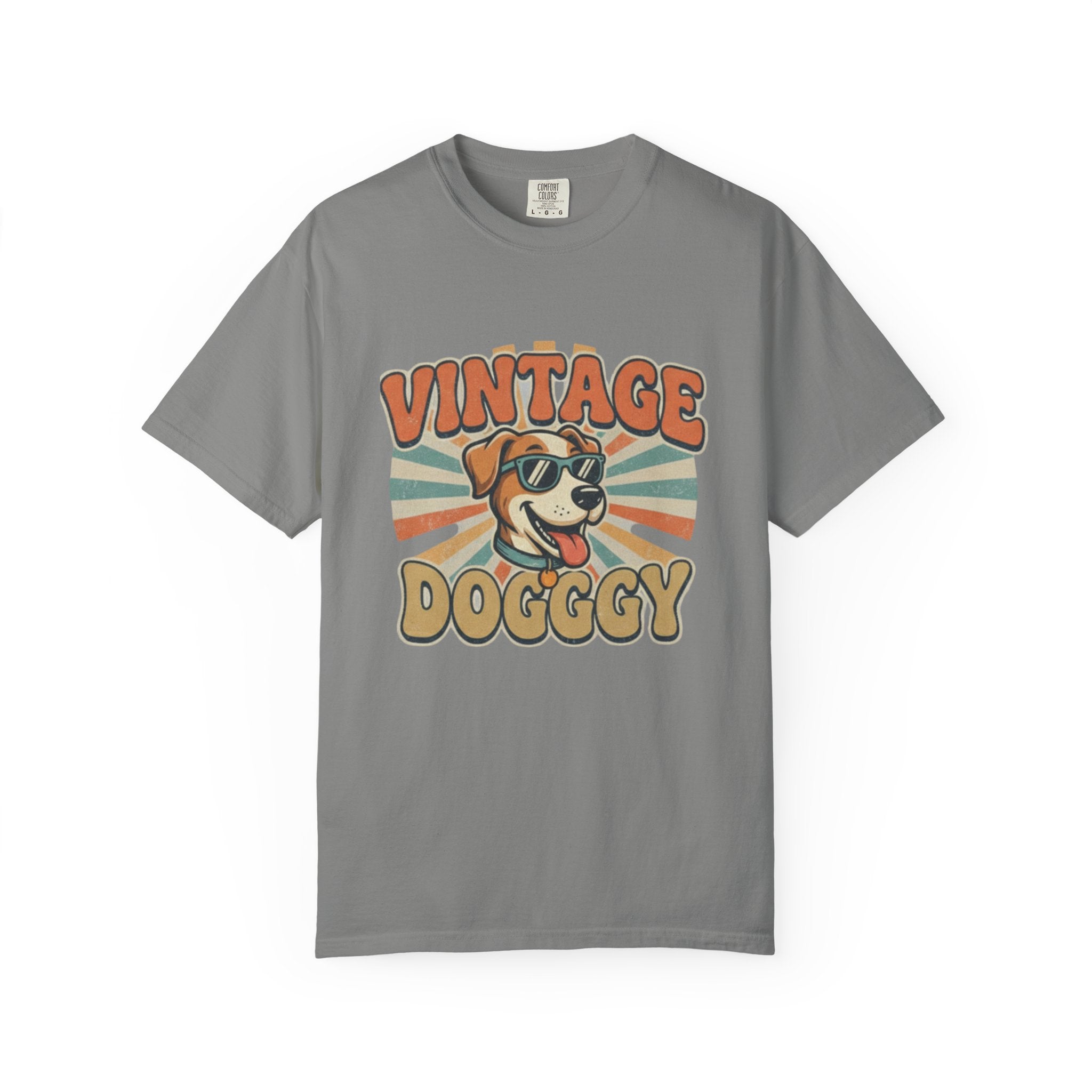 Vintage Doggy T-Shirt — Retro Dog Graphic Tee