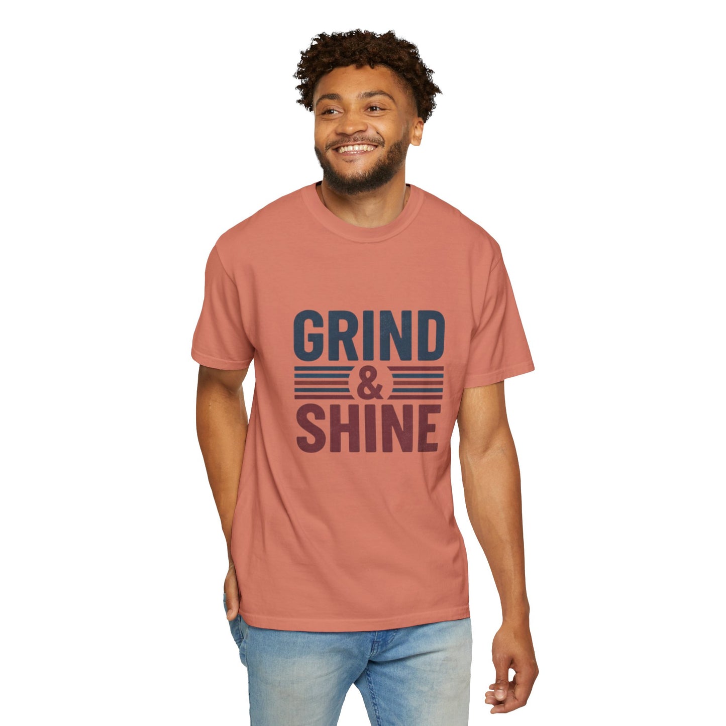 Grind & Shine Vintage-Style T-Shirt