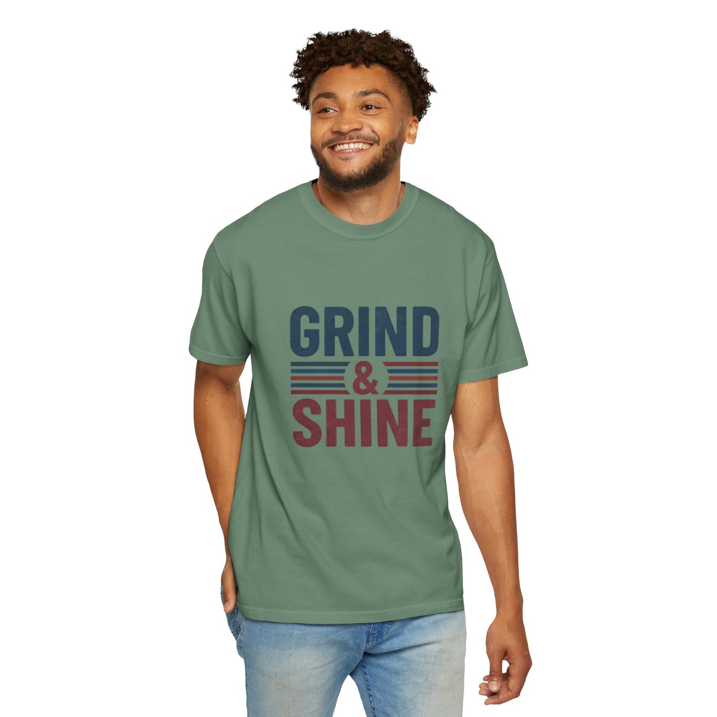 Grind & Shine Vintage-Style T-Shirt