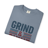 Grind & Shine Retro Motivational T-Shirt