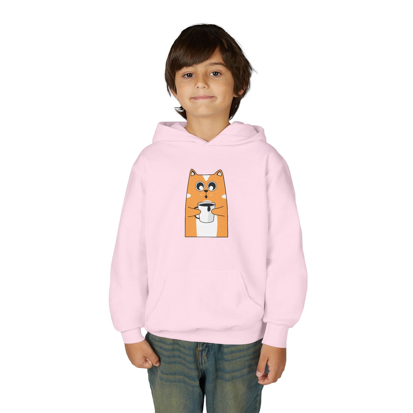 Youth Hoodie — Cute Shiba Inu