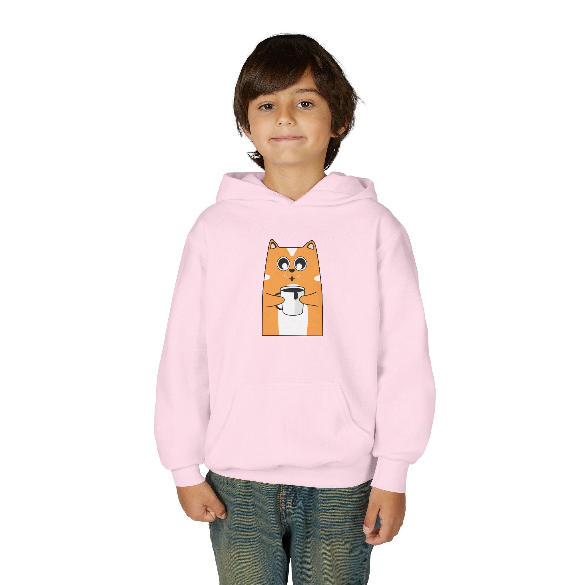Youth Hoodie — Cute Shiba Inu