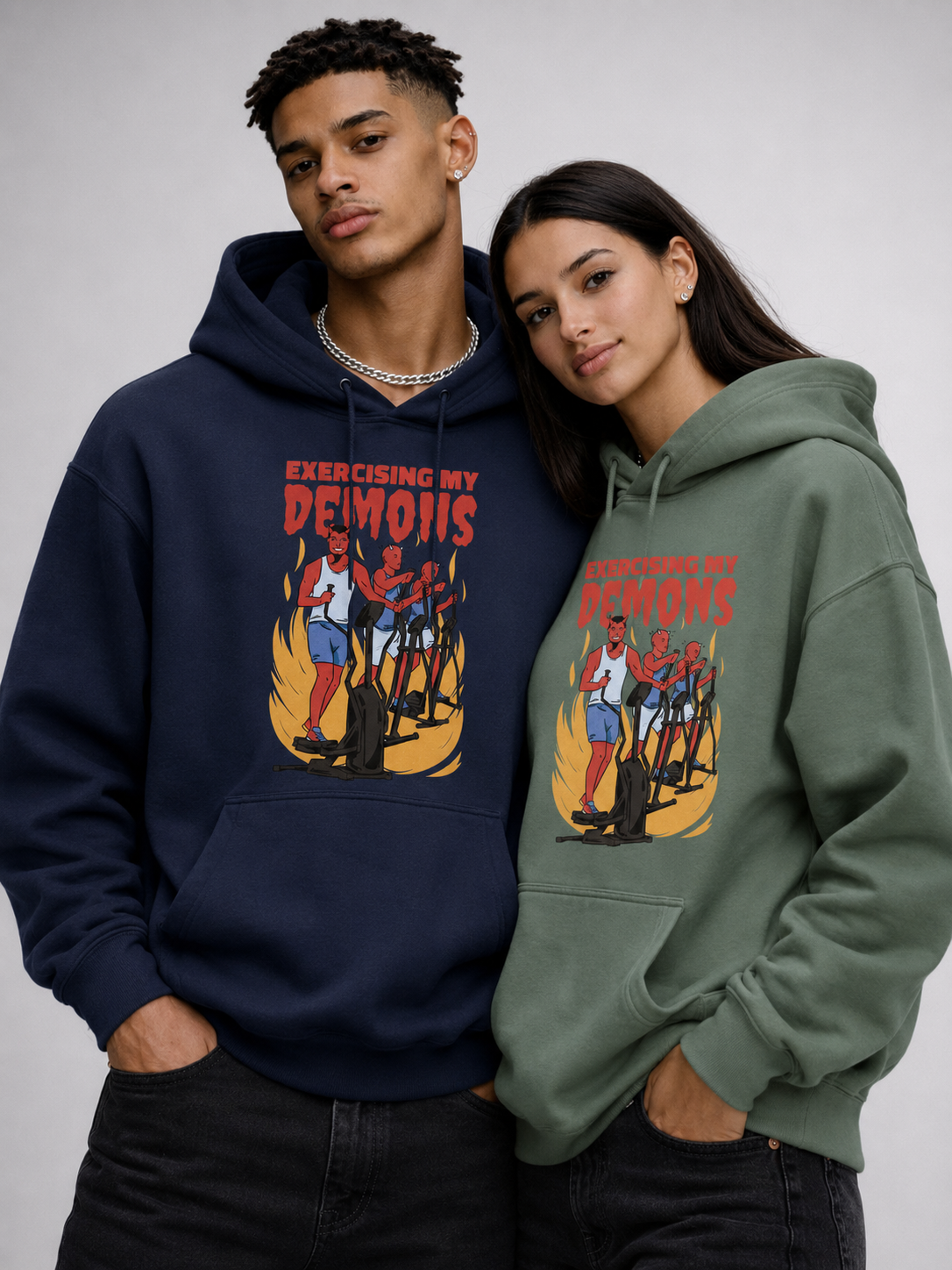 Inner Demons Graphic Hoodie