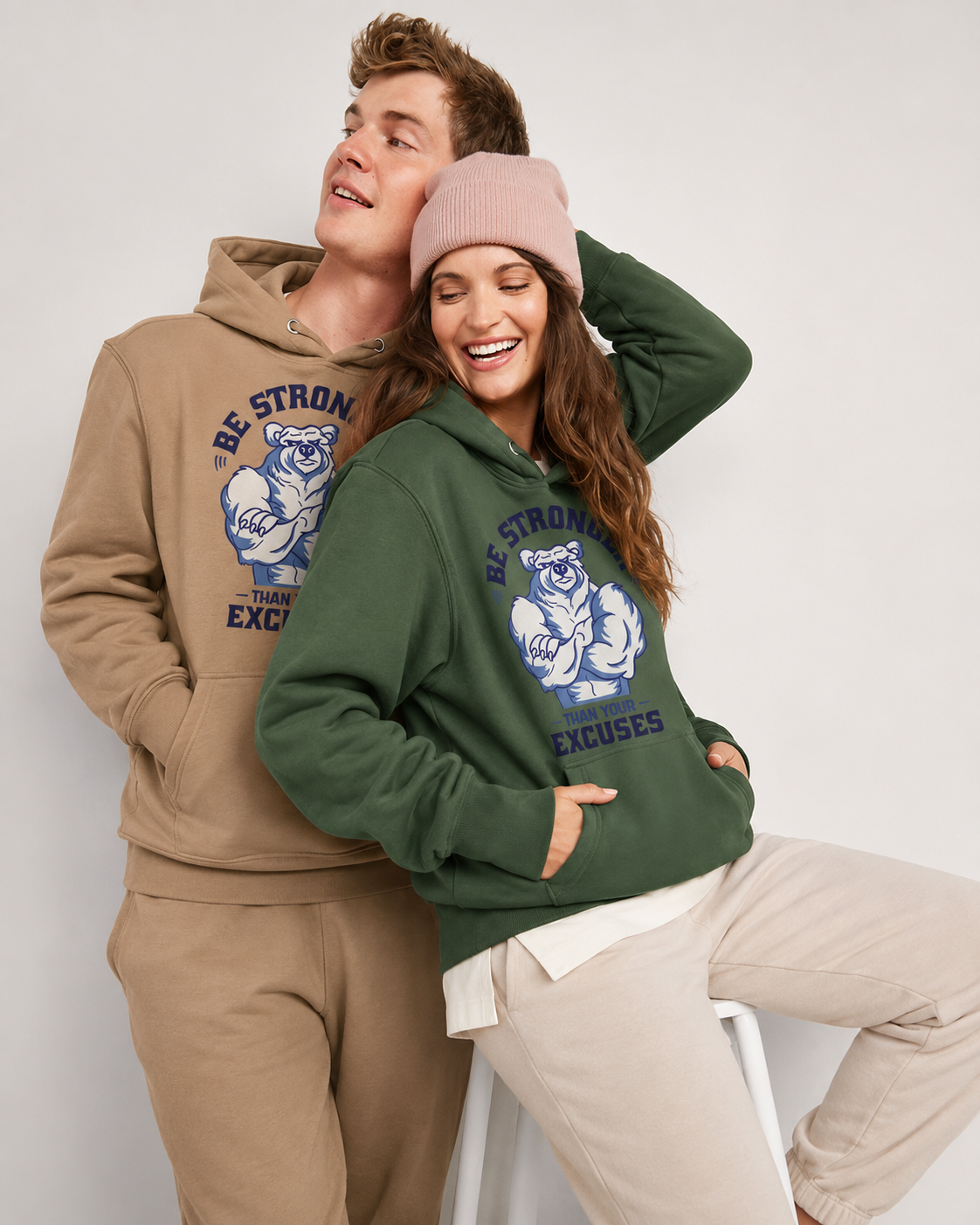 Be Stronger Oversized Hoodie
