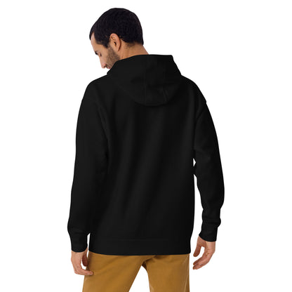 Be Stronger Oversized Hoodie black hooded sweatshirt soft smooth fabric