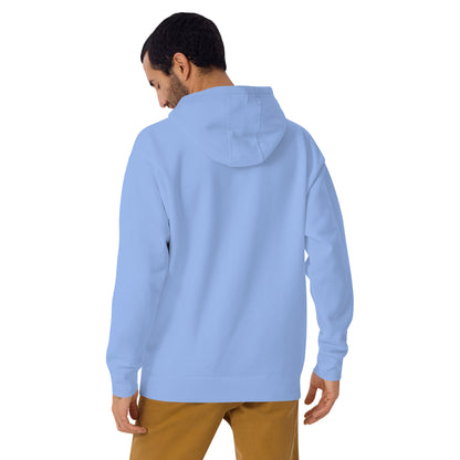 Light blue Be Stronger Oversized Hoodie with soft casual fit