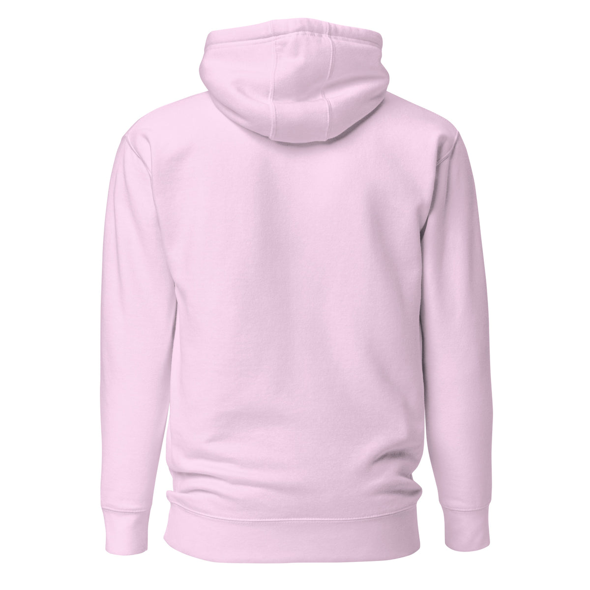 Be Stronger Oversized Hoodie in soft pink with fleece texture