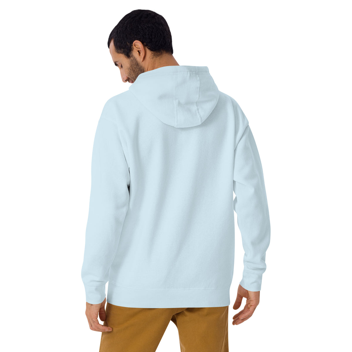 Light blue Be Stronger Oversized Hoodie hooded sweatshirt