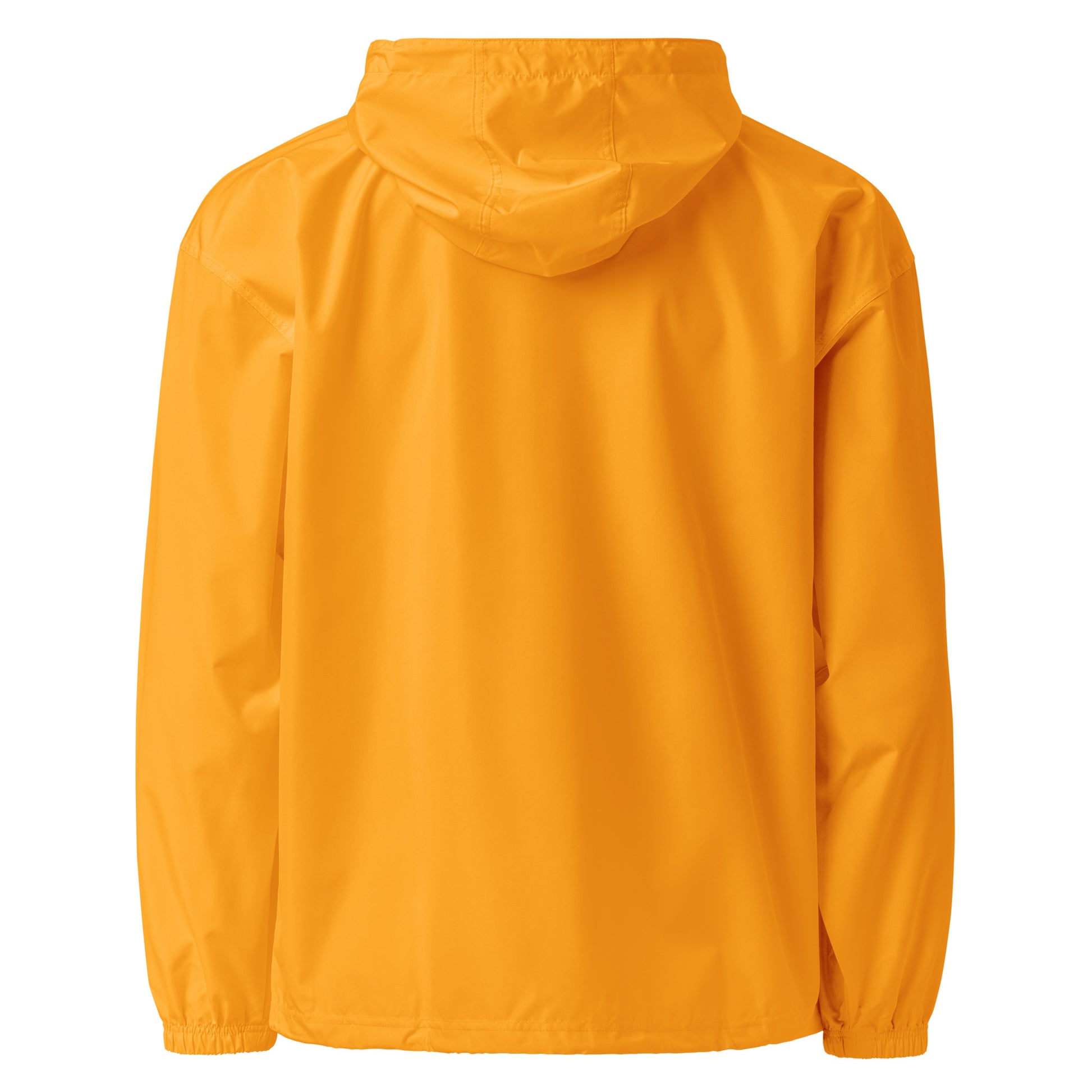 Black pullover with a logo on a white background