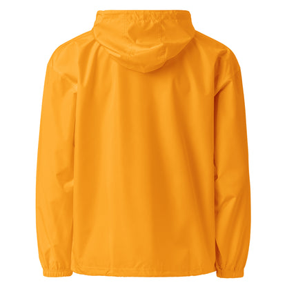 Black pullover with a logo on a white background